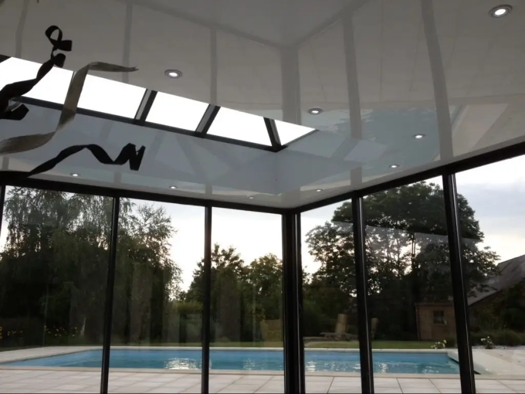 Plafond tendu blanc brillant - Plafond Tend'Oc