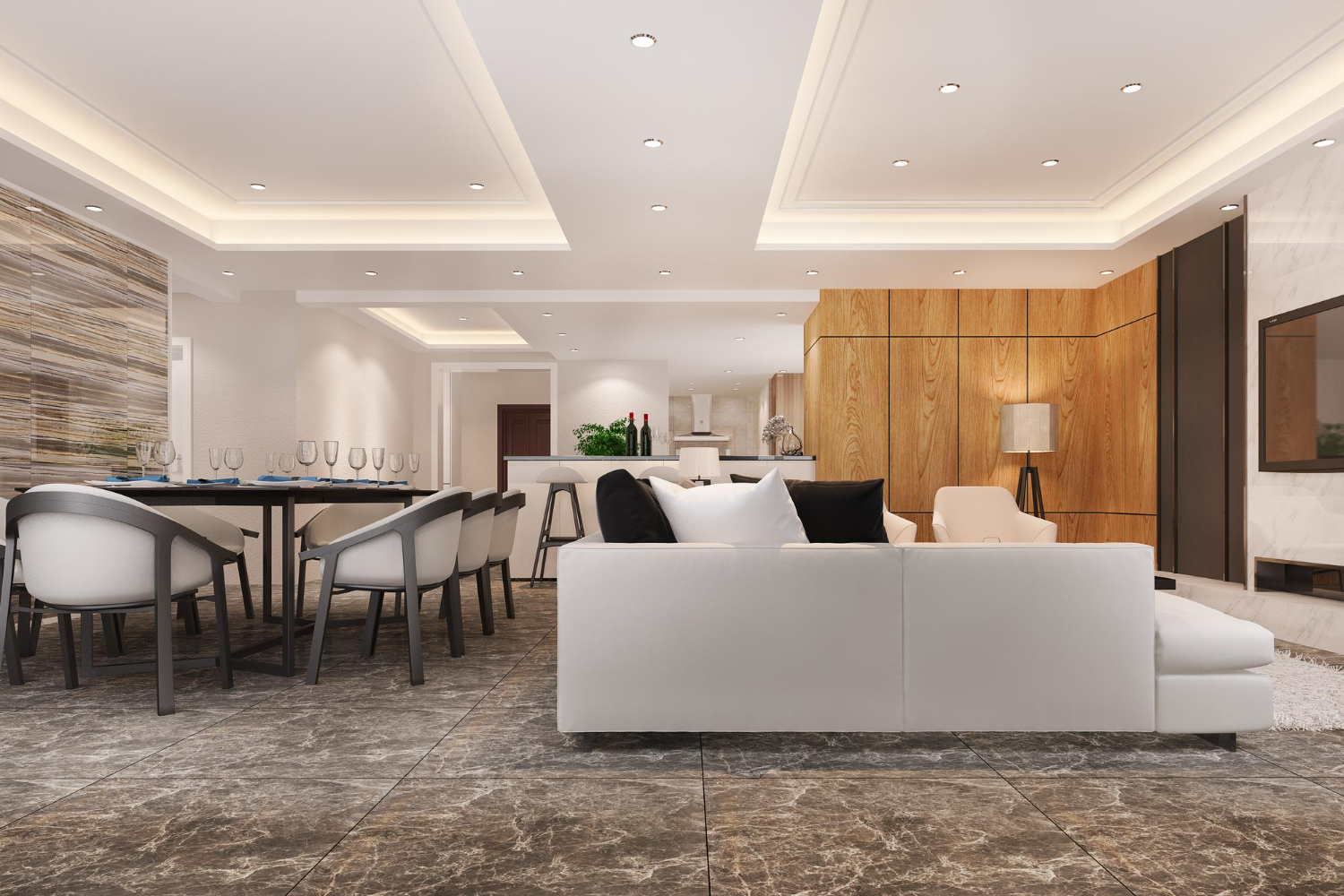 Plafond tendu Rodez : Solutions pour rénovation et construction neuve